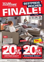 Höffner Prospekt "Best-Preis Wochen - Finale!", 20 Seiten, für Pinneberg, 19.02.2020 - 25.02.2020 Höffner Prospekt "Best-Preis Wochen - Finale!", 20 Seiten, für Pinneberg, 19.02.2020 - 25.02.2020