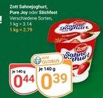 Pure Joy im Angebot bei GLOBUS in Mannheim Pure Joy Angebote von Zott bei GLOBUS Mannheim für 0,39 €