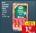 Rohschinken Spezialitäten im Angebot bei Netto Marken-Discount in Mülheim Rohschinken Spezialitäten Angebote bei Netto Marken-Discount Mülheim für 1,11 €