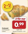 Croissant für 0,99 € bei combi im Angebot Croissant im aktuellen combi Prospekt