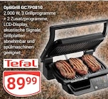 OptiGrill GC7P0810 im Angebot bei GLOBUS in Weinheim OptiGrill GC7P0810 Angebote von Tefal bei GLOBUS Weinheim für 89,99 €