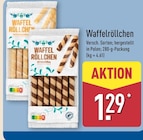 Waffelröllchen für 1,29 € bei ALDI Nord im Angebot Waffelröllchen im aktuellen ALDI Nord Prospekt