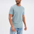 T-shirt manches courtes gris homme en promo chez La Halle T-shirt manches courtes gris homme dans le catalogue La Halle