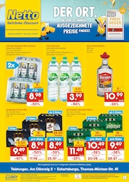 Netto Marken-Discount Prospekt für Bad Sulza mit 2 Seiten Netto Marken-Discount Prospekt für Bad Sulza: "DER ORT, AN DEM DU IMMER AUSGEZEICHNETE PREISE FINDEST.", 2 Seiten, 08.06.2026 - 13.06.2026