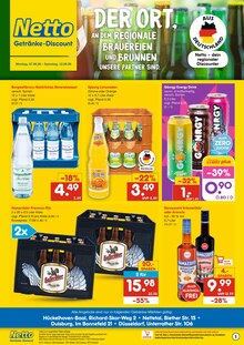 Energydrink im Netto Marken-Discount Prospekt "DER ORT, AN DEM DU IMMER AUSGEZEICHNETE PREISE FINDEST." mit 2 Seiten (Meerbusch)