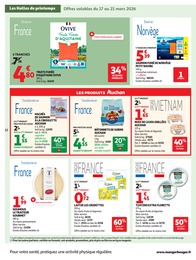 Offre Steaks Hachés Saumon dans le catalogue Auchan Hypermarché du moment à la page 12