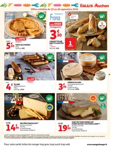 Promotion Noix dans le prospectus Auchan Hypermarché, valable du 22/09/2026 au 04/10/2026 Promo Noix dans le catalogue Auchan Hypermarché du moment à la page 19