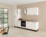 Cuisine equipee "luna" l.270 cm en promo chez Brico Dépôt Houilles à 1 249,00 €