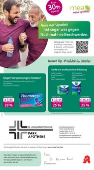 Aktueller mea - meine apotheke Prospekt "Unsere September-Angebote" für Essen Aktueller mea - meine apotheke Prospekt für Essen mit Seiten