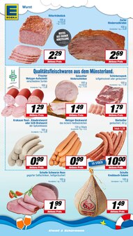 Wurst im EDEKA Prospekt "Aktuelle Angebote" mit 22 Seiten (Recklinghausen)
