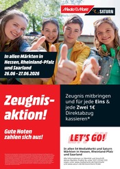 Ähnliche Bewerbungsmappe Angebote im Prospekt "Zeugnisaktion!" von MediaMarkt Saturn in Koblenz Ähnliche Angebote wie Bewerbungsmappe im Prospekt "Zeugnisaktion!" auf Seite 1 von MediaMarkt Saturn in Koblenz