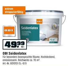 Seidenlatex bei OBI in Hattingen Seidenlatex im Angebot bei OBI Hattingen für 49,99 €