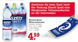 E center Oberkirch - Mineralwasser Angebot im Prospekt Mineralwasser bei E center im Oberkirch Prospekt für 4,99 €