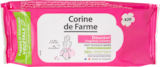 LINGETTES INTIME À LA FLEUR D'AMANDIER CORINE DE FARME - CORINE DE FARME dans le catalogue Auchan Hypermarché