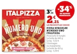 Hyper U Challans - Promo Pizza surgelée numero uno Promo Pizza surgelée numero uno à 2,21 € dans le catalogue Hyper U à Challans