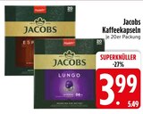 Kaffeekapseln im Angebot bei EDEKA in Augsburg Kaffeekapseln Angebote von Jacobs bei EDEKA Augsburg für 3,99 €