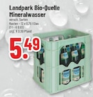 Bio-Quelle Mineralwasser von Landpark im aktuellen Trinkgut Prospekt