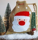 Geschenksack Jute kleiner Weihnachtsmann von Dekorieren & Einrichten für 2,45 € bei dm-drogerie markt im Angebot Geschenksack Jute kleiner Weihnachtsmann von Dekorieren & Einrichten im aktuellen dm-drogerie markt Prospekt