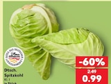 Kaufland Mönchengladbach - Spitzkohl Angebot im Prospekt Spitzkohl bei Kaufland im Mönchengladbach Prospekt für 0,99 €
