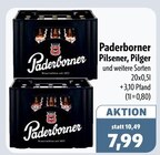 Pilsener Angebote von Paderborner bei aktiv & irma Oldenburg für 7,99 €