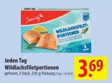 Wildlachsfiletportionen Angebote von Jeden Tag bei famila Nordost Kiel für 3,69 €