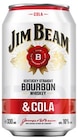 Bourbon Whiskey & Cola im Angebot bei REWE in Castrop-Rauxel Bourbon Whiskey & Cola Angebote von Jim Beam bei REWE Castrop-Rauxel für 1,99 €
