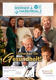 Werner & Habermalz GmbH & Co. KG Prospekt für Bad Harzburg mit 6 Seiten Werner & Habermalz GmbH & Co. KG Prospekt für Bad Harzburg: "Schenken Sie Gesundheit!", 6 Seiten, 12.11.2025 - 31.01.2026