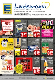 EDEKA Prospekt: "Aktuelle Angebote", 24 Seiten, 20.04.2026 - 25.04.2026