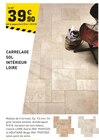 Promo Carrelage sol intérieur Loire à 39,90 € dans le catalogue Tout Faire à Châlus