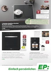 Aktueller EP: Prospekt mit Kaffeeautomat, "MIELE - Hausgeräte, effizient und langlebig!", Seite 9