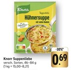 Suppenliebe Hühnersuppe mit vielen Nudeln Angebote von Knorr bei E center Villingen-Schwenningen für 0,69 €