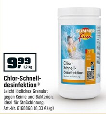 Chlor-Schnelldesinfektion³ bei OBI in Cottbus Chlor-Schnelldesinfektion³ im Angebot bei OBI Cottbus für 9,99 €