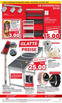 Holzkohle im Kaufland Prospekt "Aktuelle Angebote" mit 62 Seiten (Leipzig)