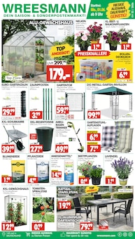Wreesmann Prospekt der Woche "DEIN SAISON- & SONDERPOSTENMARKT!" Seite 1, 01.06.2026 bis 05.06.2026 für Wanzleben Aktueller Wreesmann Prospekt "DEIN SAISON- & SONDERPOSTENMARKT!" Seite 1 von 16 Seiten für Wanzleben