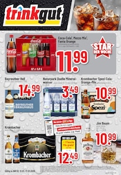 Cola im Trinkgut Prospekt in Saarlouis Aktueller Trinkgut Prospekt mit Cola, "Aktuelle Angebote", Seite 1