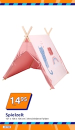 Action Kinderspielzelt im Prospekt 