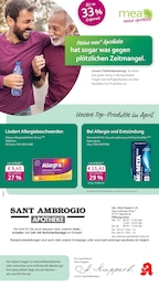 mea - meine apotheke Prospekt für Oppenheim: "Unsere April-Angebote", 4 Seiten, 01.04.2026 - 30.04.2026