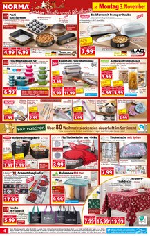 Norma Prospekt der aktuellen Woche, gültig von 03.11.2025 bis 08.11.2025 Aktueller Norma Prospekt "Mehr fürs Geld" mit 20 Seiten