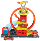 Caserne de pompier super boucle - HOT WHEELS à 39,99 € dans le catalogue La Grande Récré