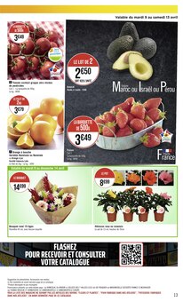 Promo Fleurs dans le catalogue Casino Supermarchés du moment à la page 13