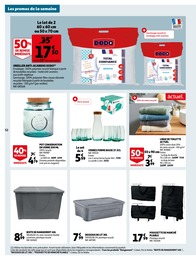 Prix et réduction Meuble dans le prospectus Auchan Hypermarché en cours Offre Meuble dans le catalogue Auchan Hypermarché du moment à la page 52