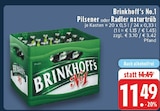 EDEKA Bad Iburg - Pilsener oder Radler naturtrüb Angebot im Prospekt Pilsener oder Radler naturtrüb bei EDEKA im Bad Iburg Prospekt für 11,49 €
