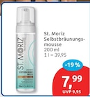 Selbstbräunungsmousse von St. Moriz im aktuellen budni Prospekt