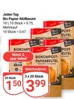 Aktuelle Mülleimer Angebote bei GLOBUS in Koblenz Aktuelles Bio Papier-Müllbeutel Angebot bei GLOBUS in Koblenz ab 1,50 €
