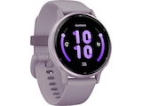 VIVOACTIVE® 5 MUSIC Smartwatch faserverstärktes Polymer Silikon, 20mm, Orchidee/Orchidee Metallic Angebote von GARMIN bei MediaMarkt Saturn Pforzheim für 199,00 €