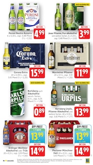 Warsteiner im EDEKA Prospekt "Aktuelle Angebote" mit 43 Seiten (Homburg)