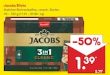 Aktuelle Jacobs balance Angebote bei Netto Marken-Discount in Dresden Aktuelles Sticks Angebot bei Netto Marken-Discount in Dresden ab 1,39 €