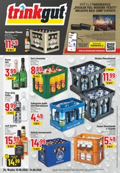 Trinkgut Getränkemarkt Prospekt der aktuellen Woche mit 6 Seiten, gültig von 10.06.2025 bis 14.06.2025, in Görgeshausen und Umgebung Aktueller Trinkgut Getränkemarkt Prospekt in Görgeshausen und Umgebung, "Aktuelle Angebote" mit 6 Seiten, 10.06.2025 - 14.06.2025
