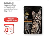 Aktuelles Katzennassfutter Angebot bei GLOBUS in Halle (Saale) ab 0,89 €