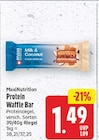 Protein Waffle Bar von MaxiNutrition für 1,49 € bei E center im Angebot Protein Waffle Bar von MaxiNutrition im aktuellen E center Prospekt